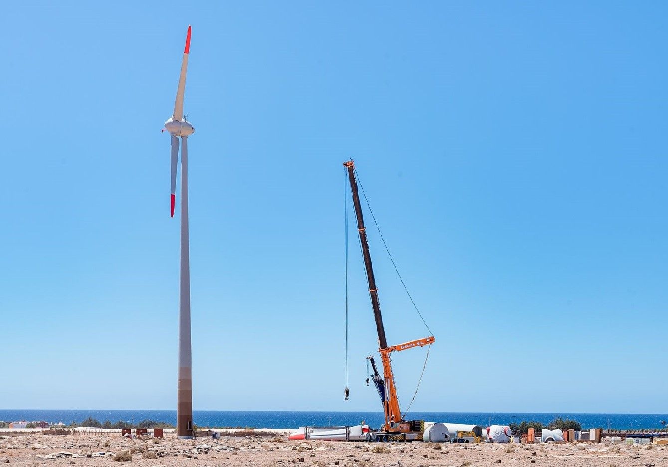 Ecoener comienza la construcción de 2 nuevos parques eólicos en Canarias