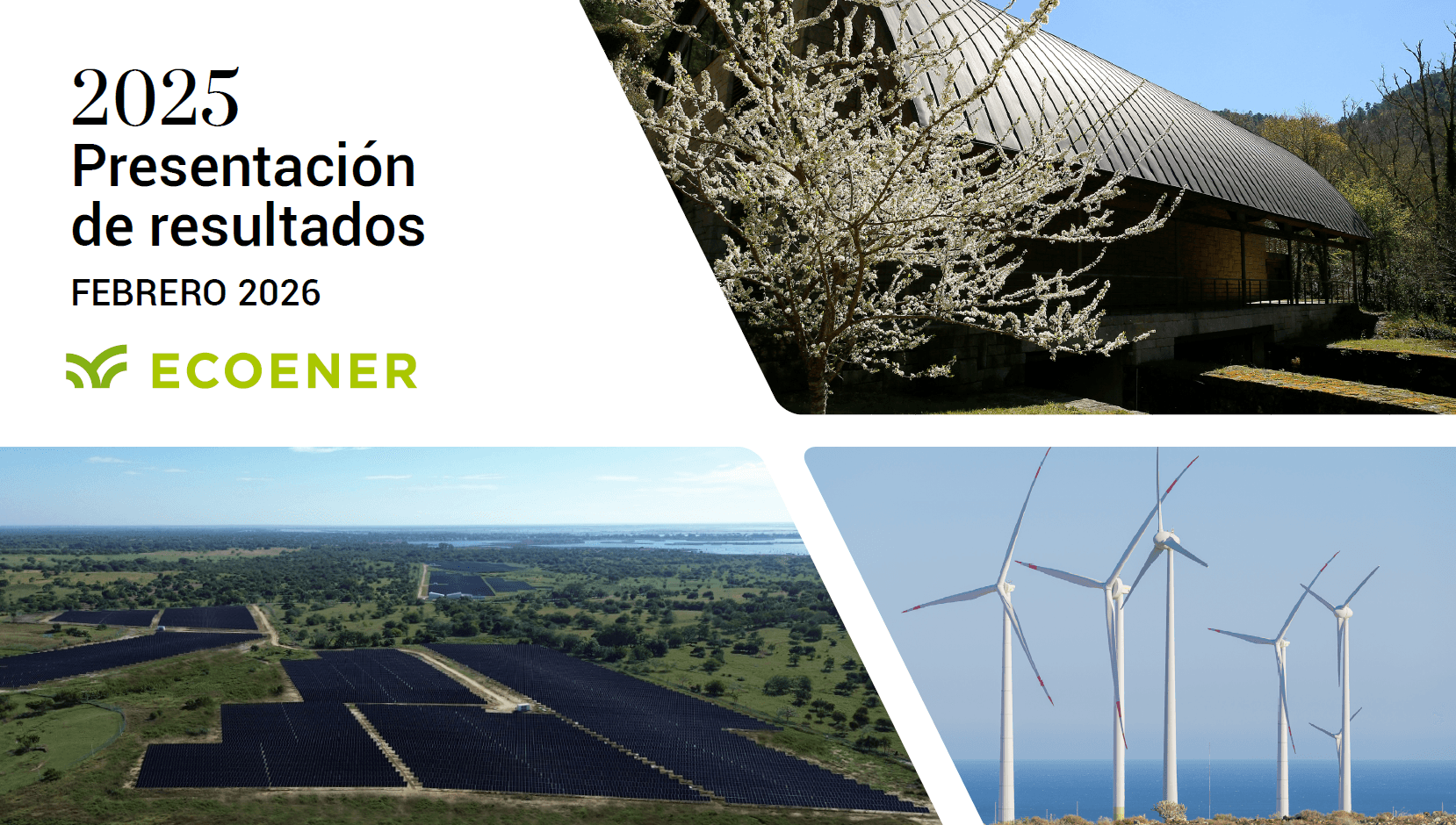 Ecoener eleva su EBITDA un 20% tras el mayor aumento de capacidad de su historia